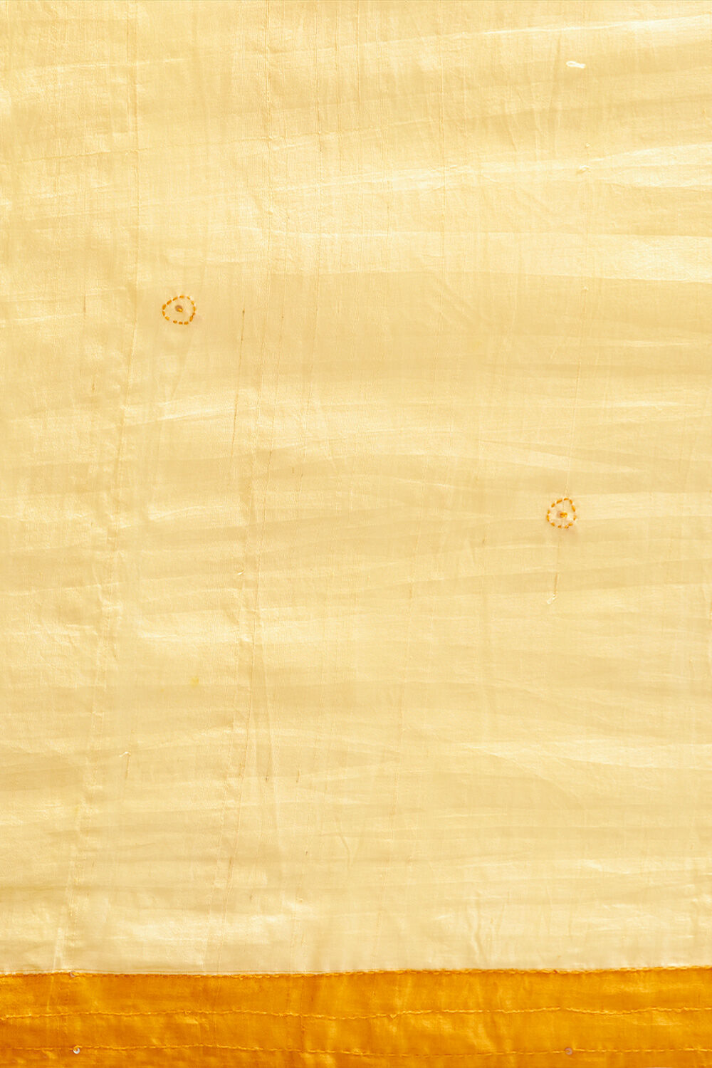 Yellow Pure Silk Hand Paint Saree image number null