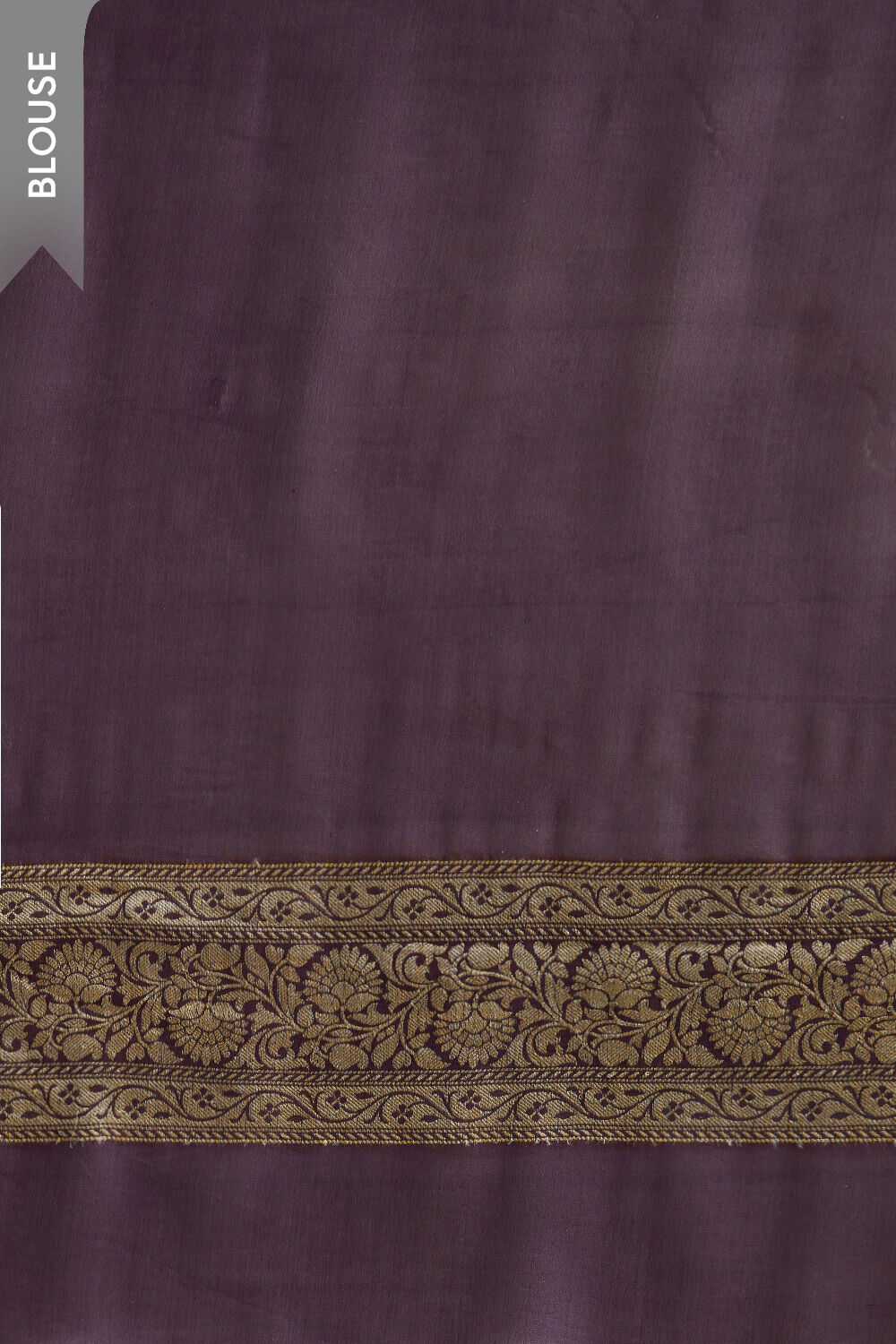 Purple Pure Silk Georgette Banarasi Cutwork Saree image number null