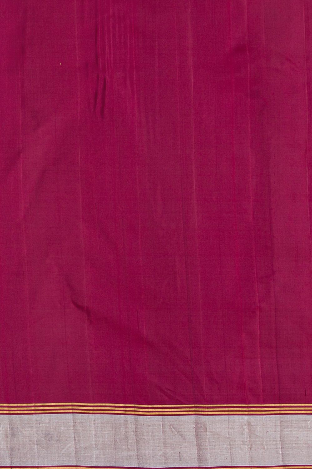 Dark Red Pure Silk South Saree image number null