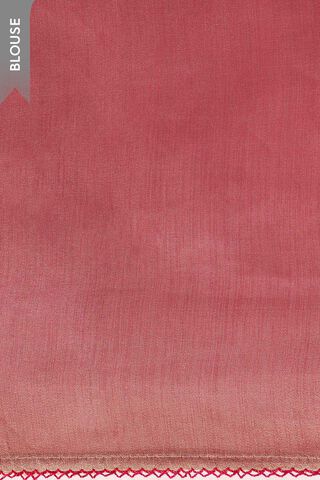 Pink Printed Viscose Tissue Saree thumbnail image number null