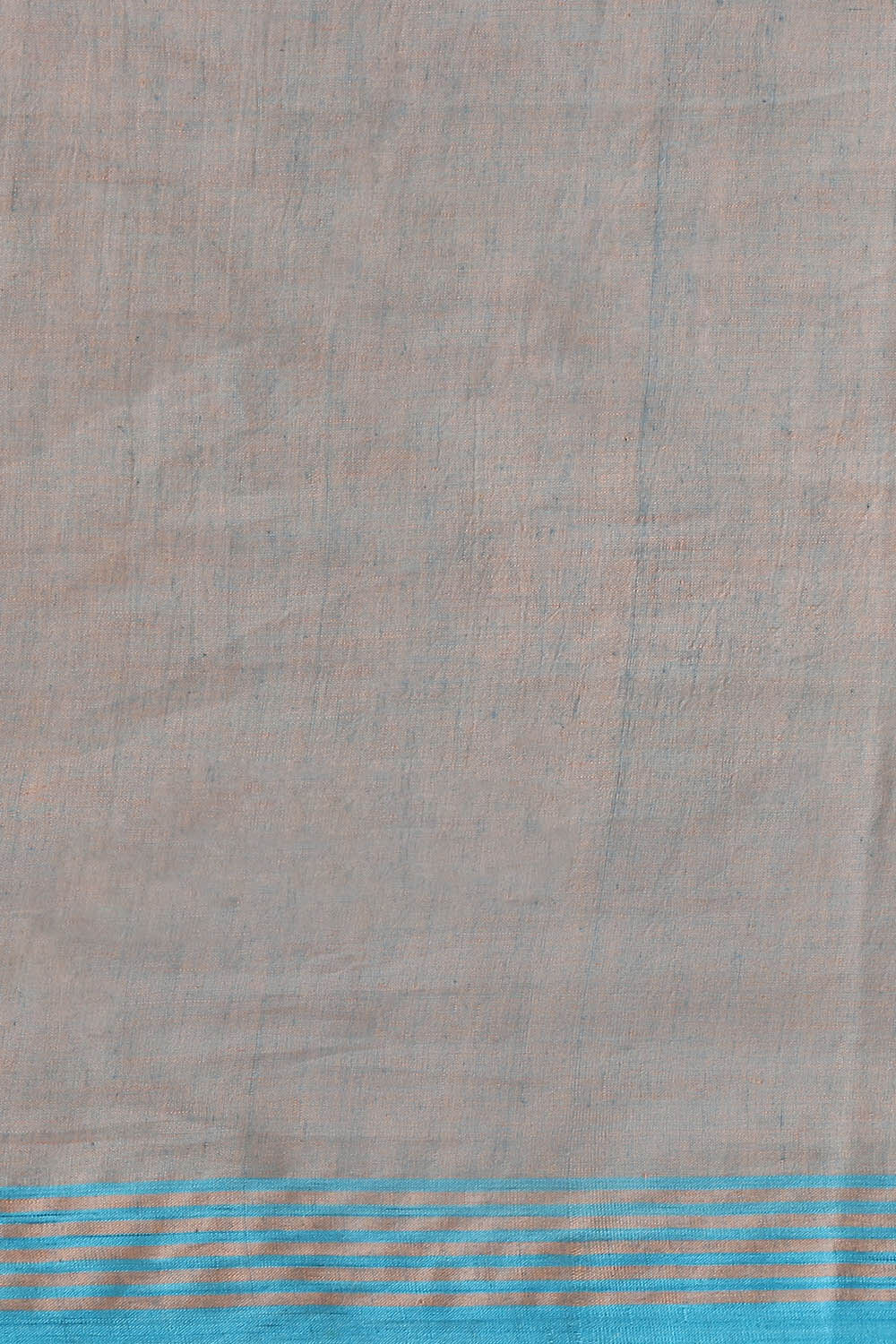 Light Blue Pure Khadi Cotton Jamdani Saree image number null