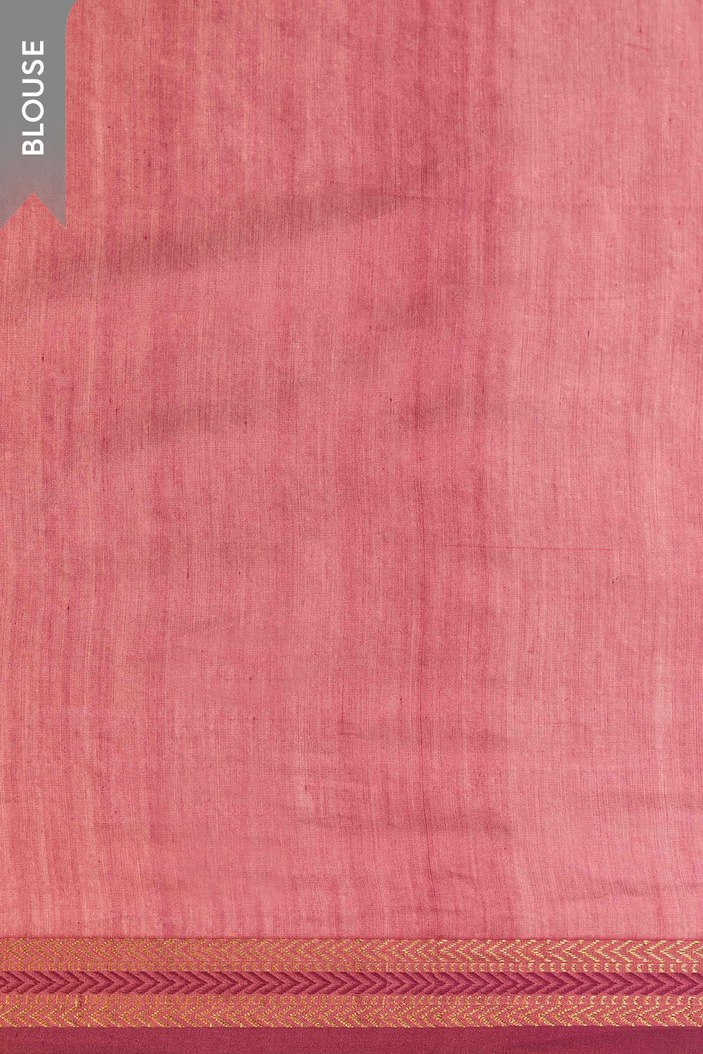 Pink Woven Pure Silk Cotton Maheshwari Saree image number null