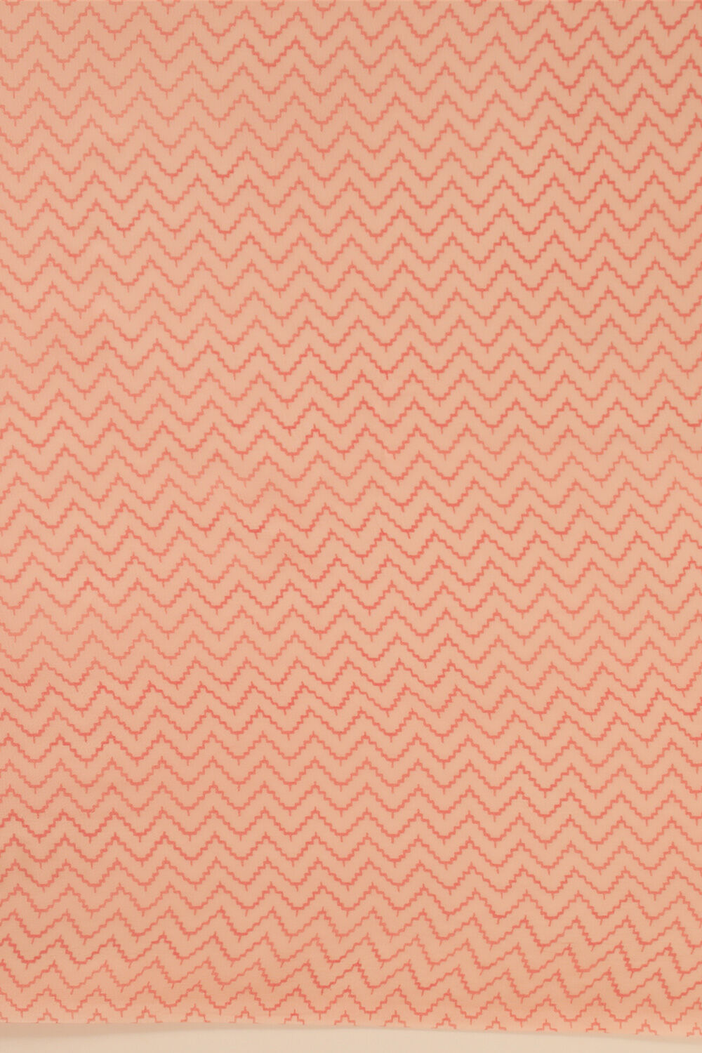 Light Pink Viscose Georgette Block Printed Saree image number null
