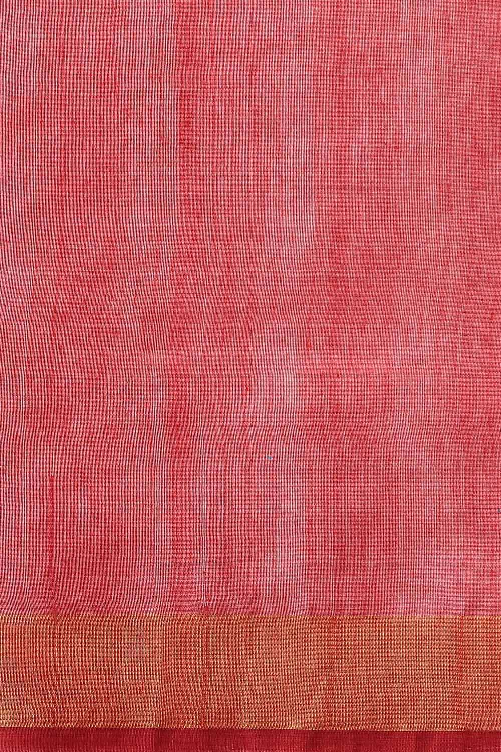 Light Blue Pure Tussar Silk Bhagalpuri Saree image number null