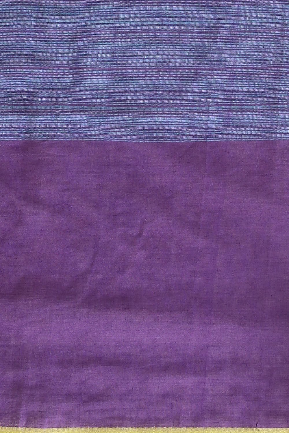 Blue Pure Cotton Bengal Saree image number null