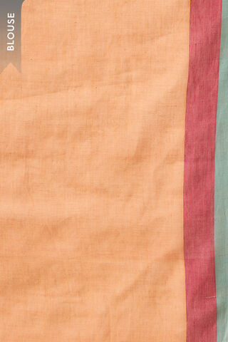 Orange Bengal Pure Cotton Jamdani Saree thumbnail image number null