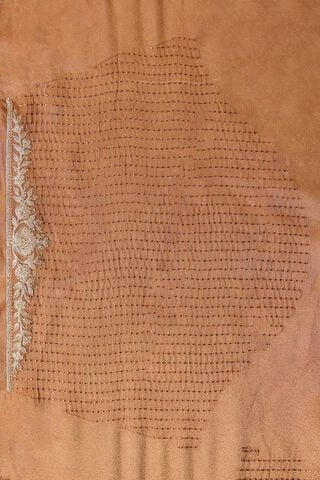Light Pink Viscose Tissue Embroidered Saree thumbnail image number null