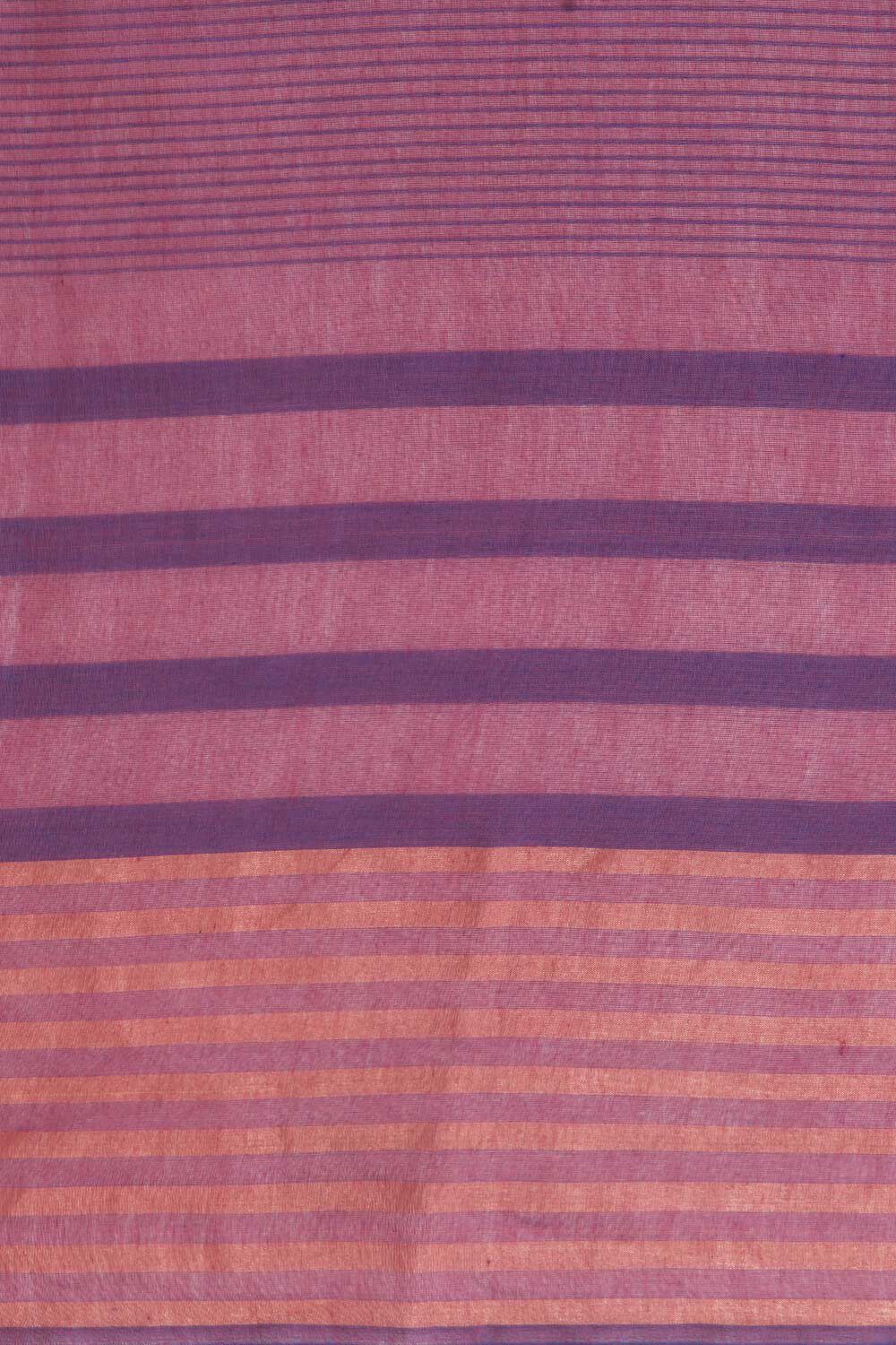 Blue Bhagalpur Woven Silk Viscose Saree image number null