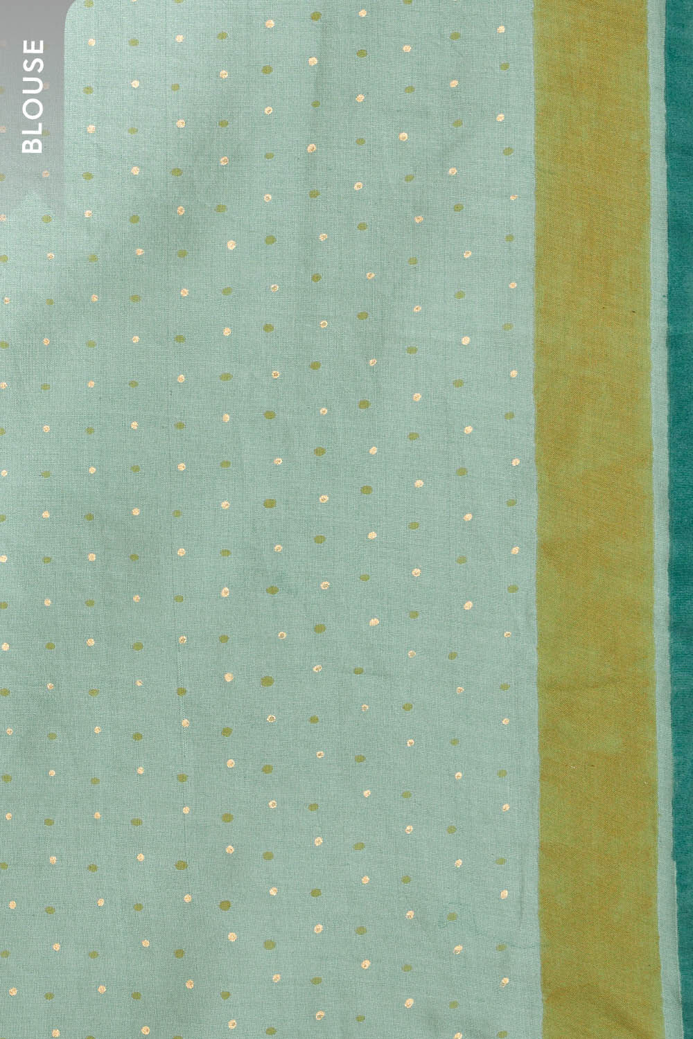 Blue Block Printed Pure Silk Cotton Saree image number null