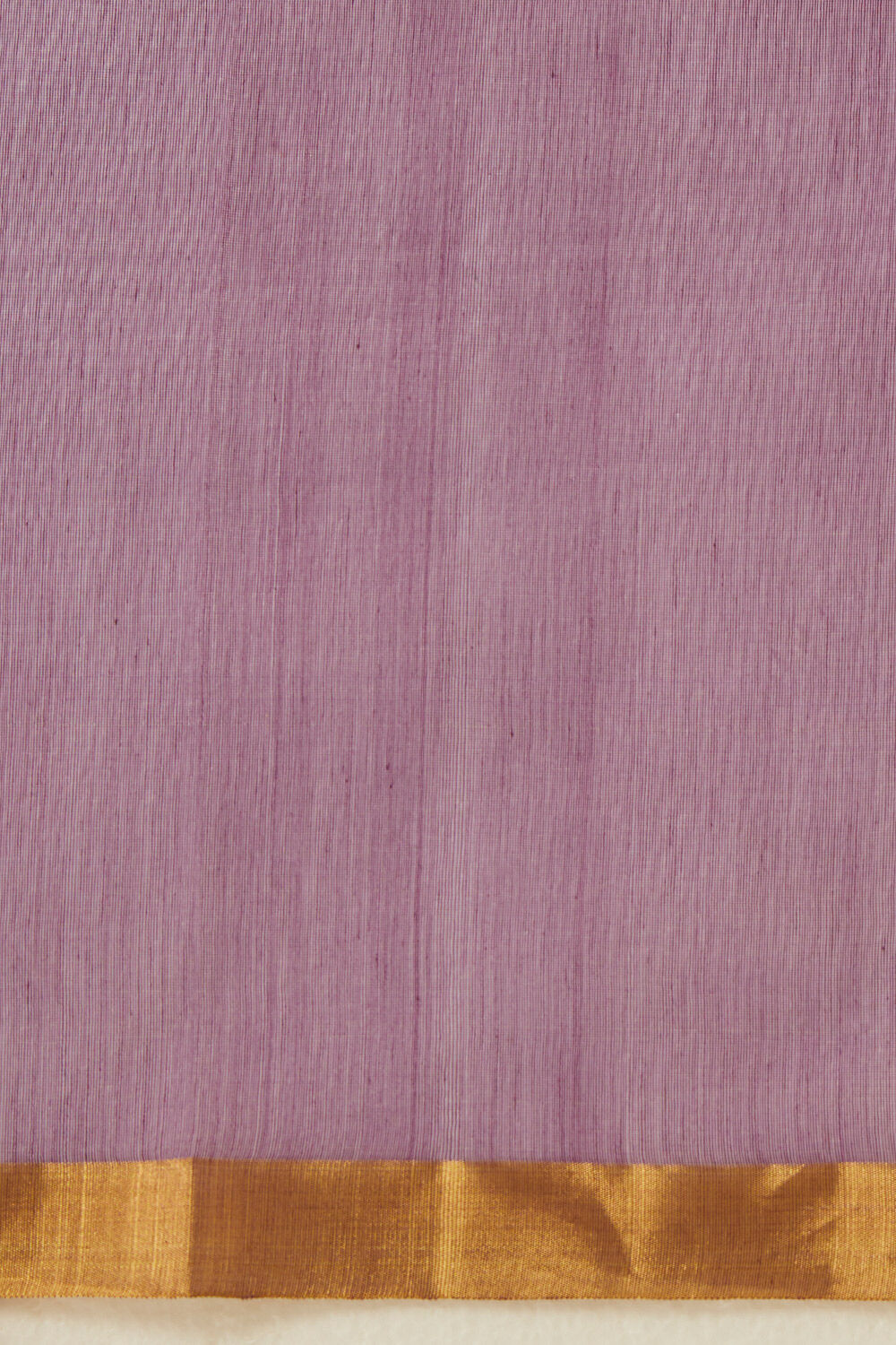 Purple Pure Silk Cotton Chanderi Saree image number null