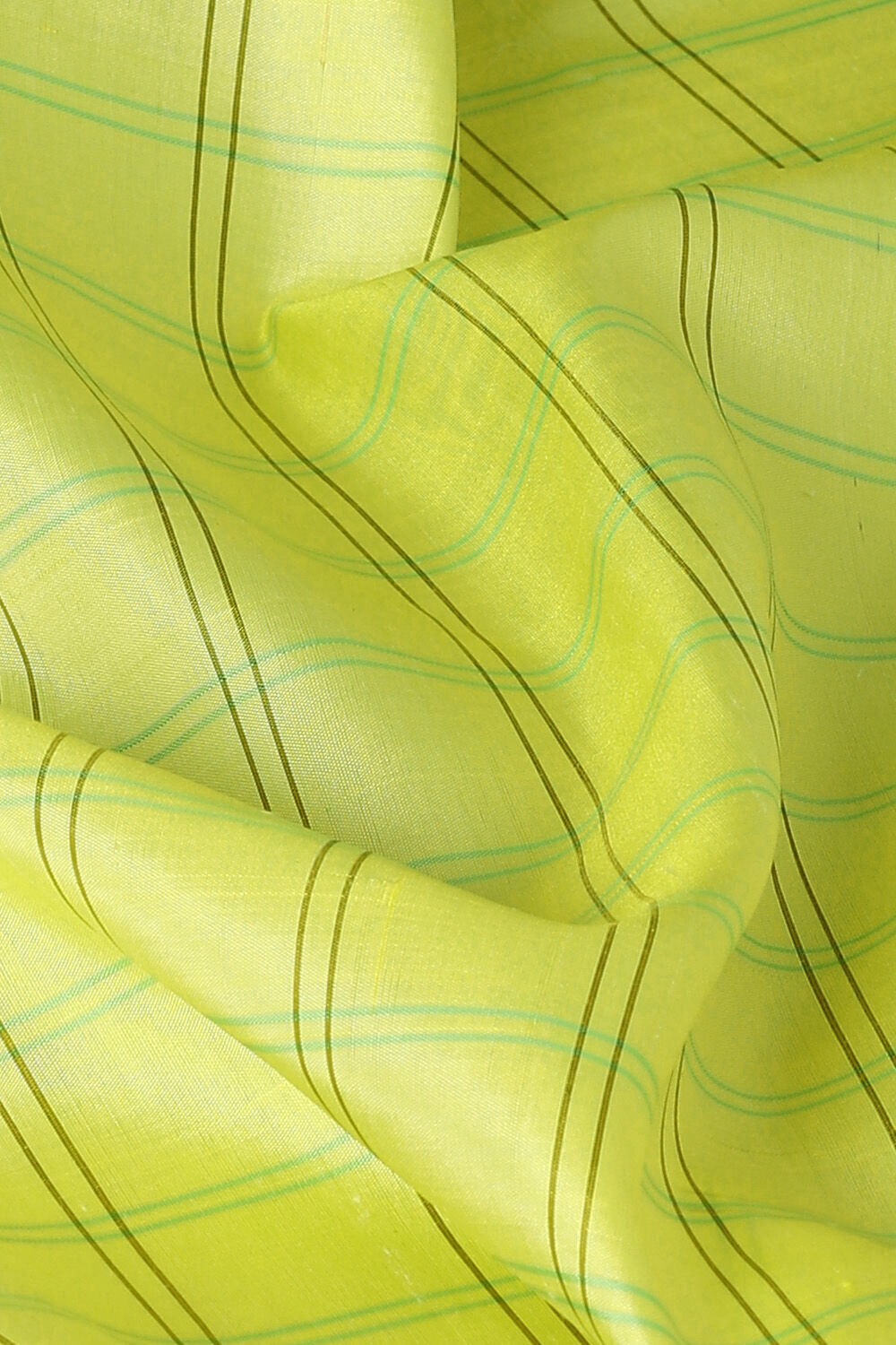 Yellow Pure Silk Kanjivaram Saree image number null