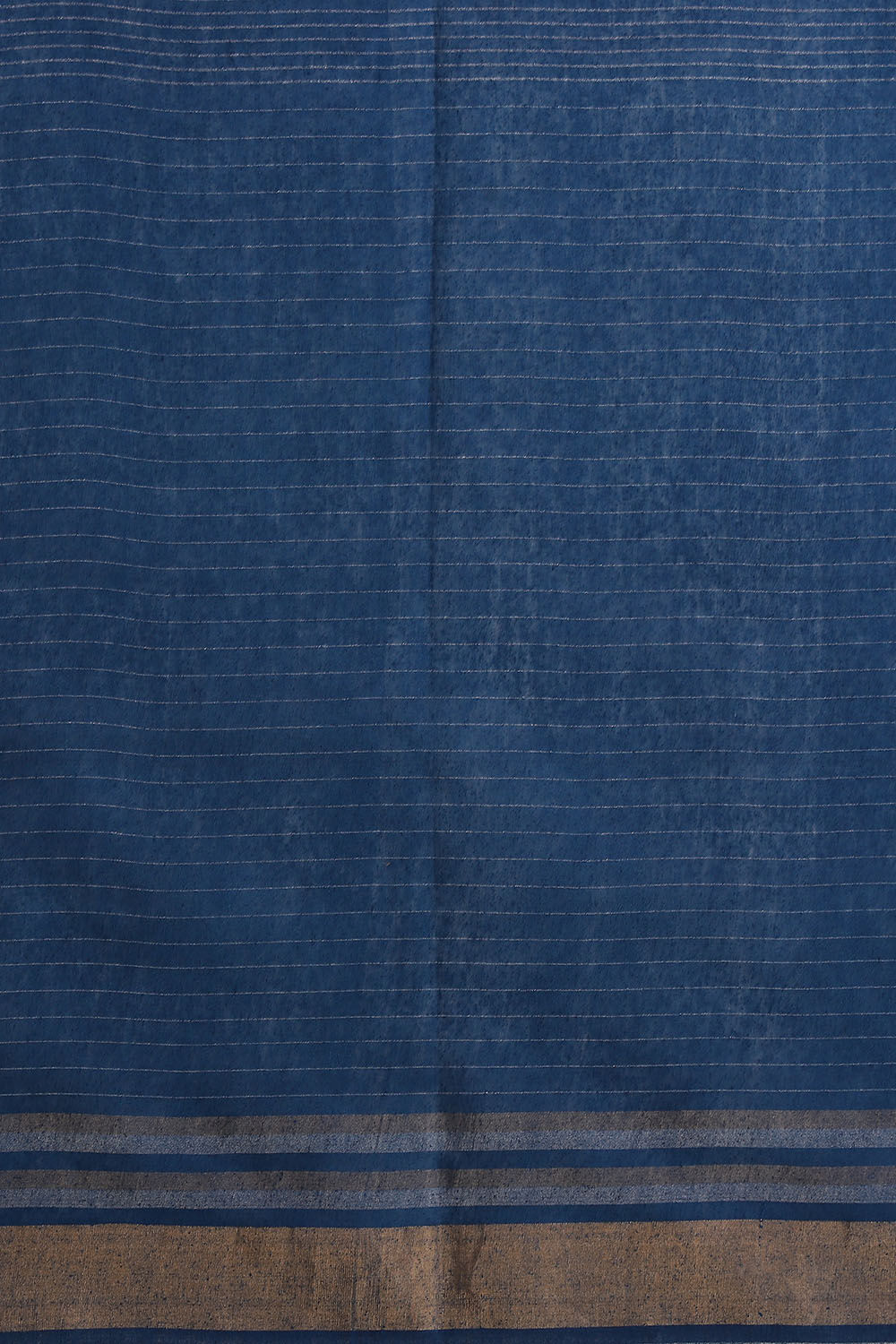 Blue Pure Silk Woven Saree image number null