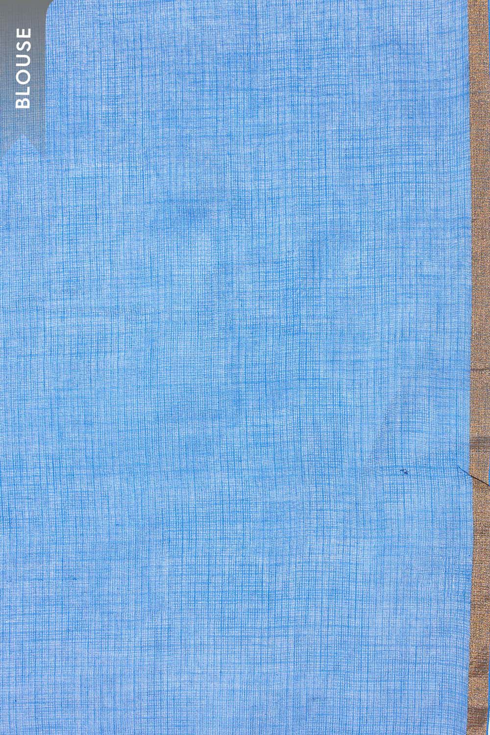 Green Block Printed Kota Pure Silk Kota Saree image number null