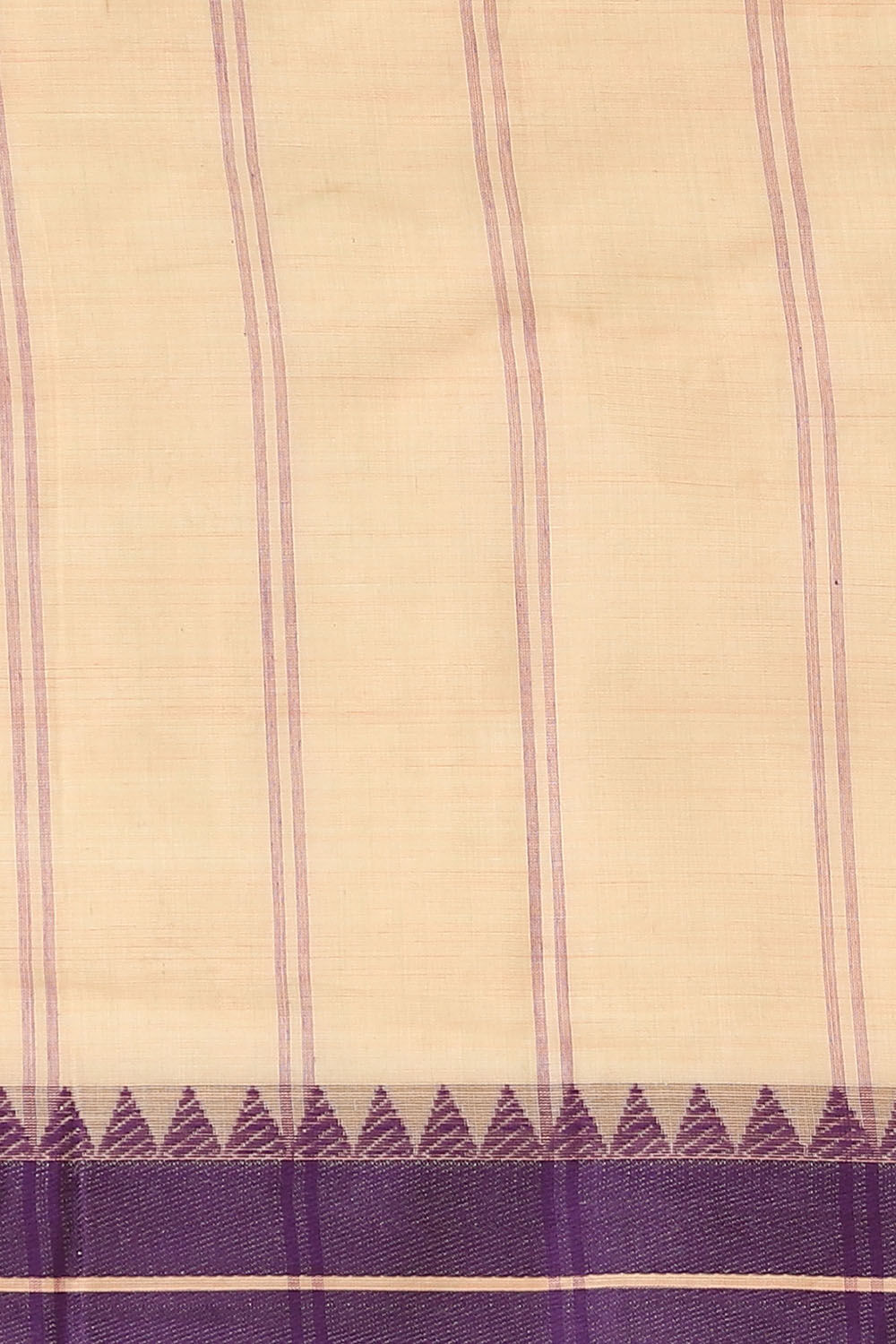 Beige Pure Cotton South Saree image number null