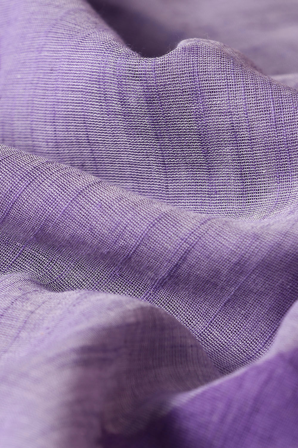 Violet Pure Cotton Printed Saree image number null