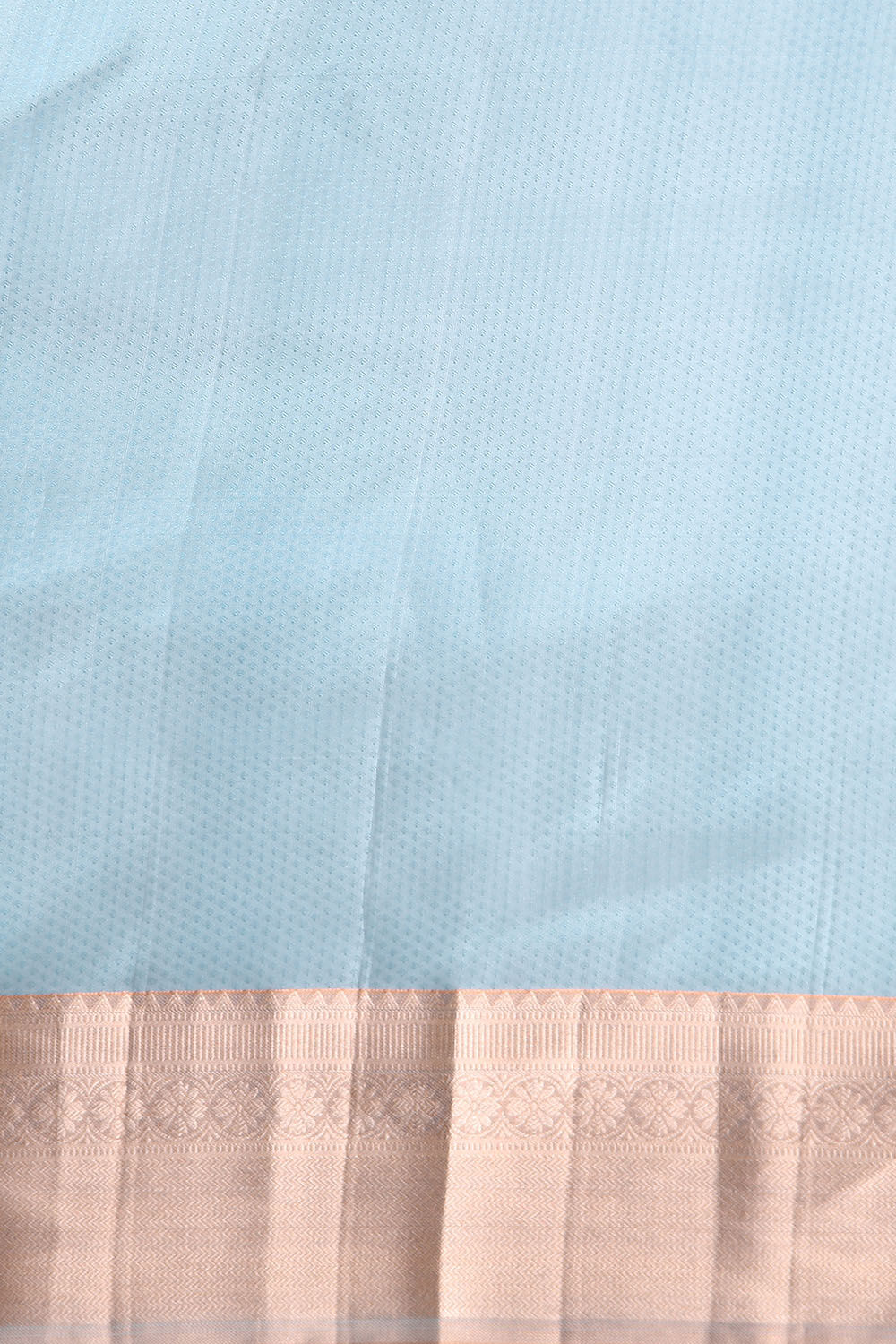Light Blue Pure Silk Kanjivaram inspired Saree image number null
