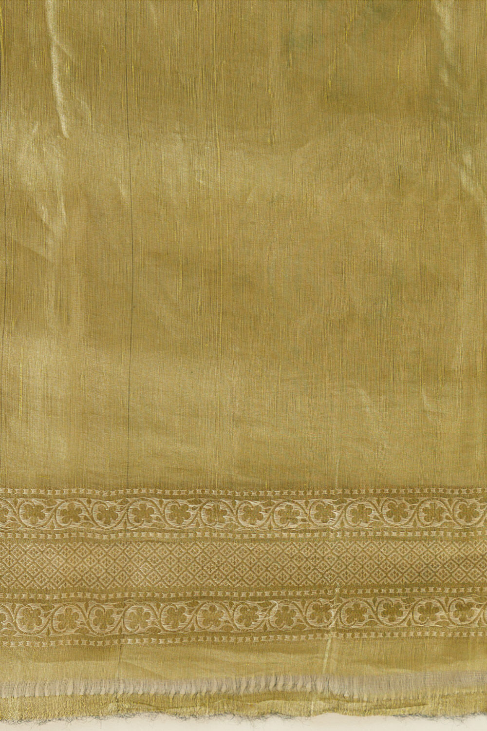 Dark Green Pure Silk Banarasi Saree image number null