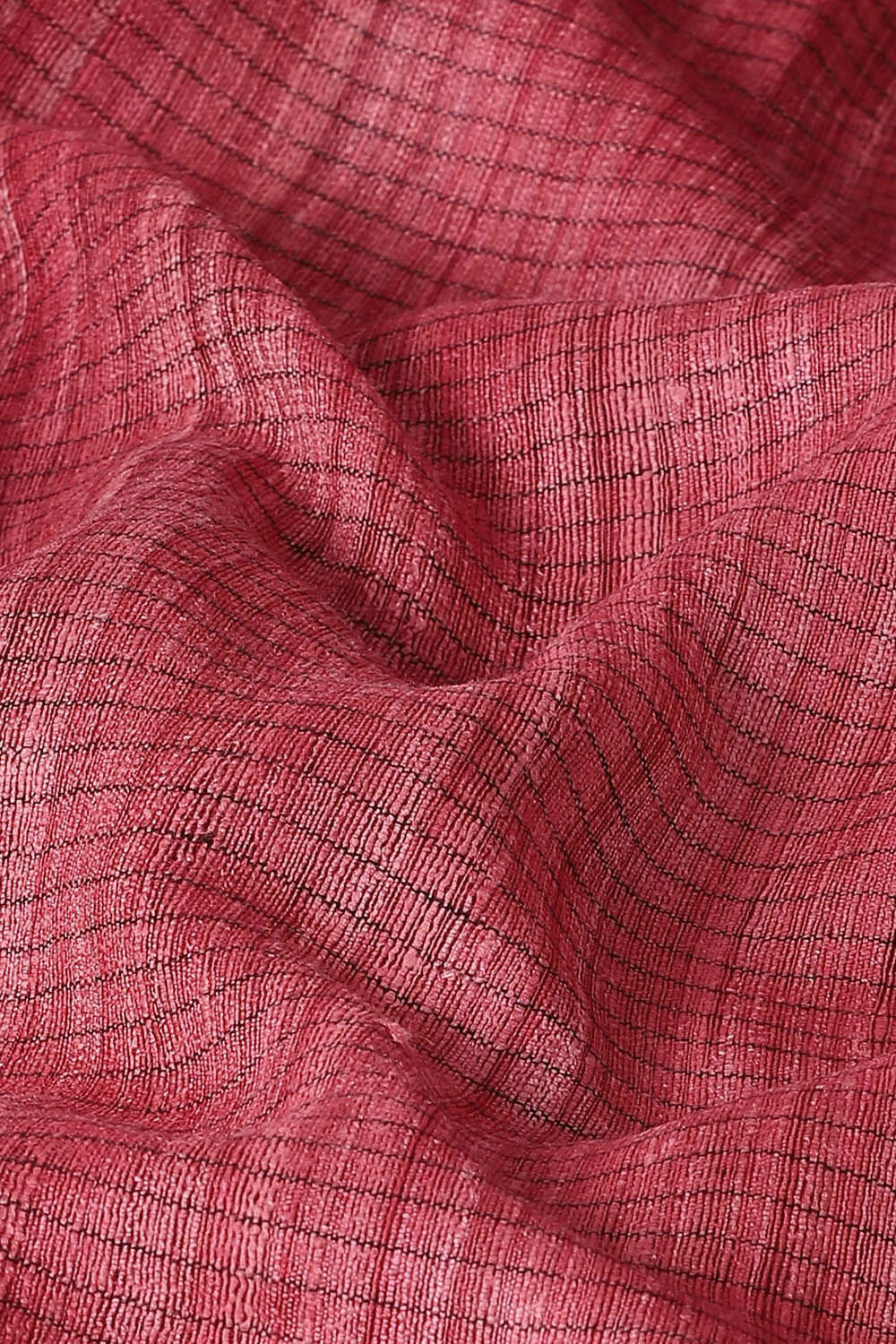 Pink Pure Tussar Silk Bhagalpuri Saree image number null