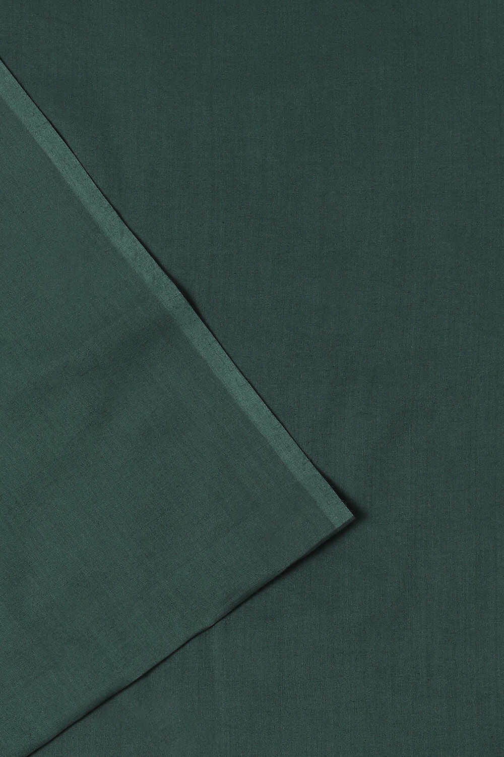 Dark Green Tussar Embroidered Unstitched Suit Set image number null