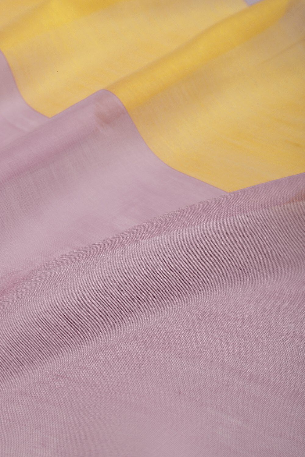 Pink Bhagalpur Woven Pure Tussar Viscose Saree image number null
