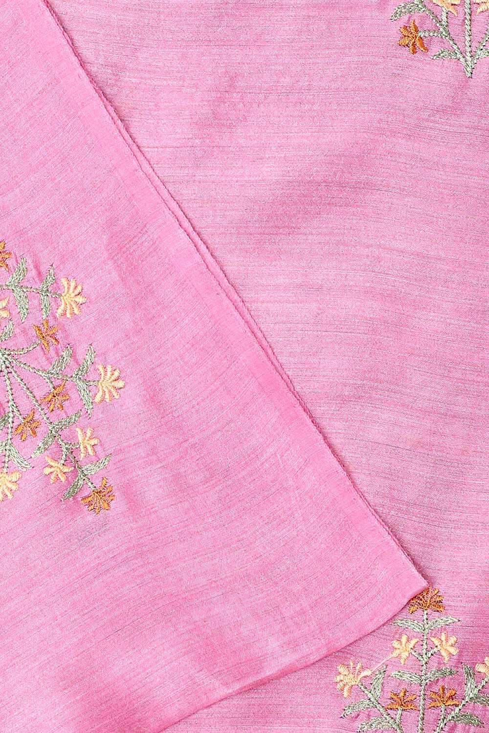Light Green Embroidery Silk Suit image number null