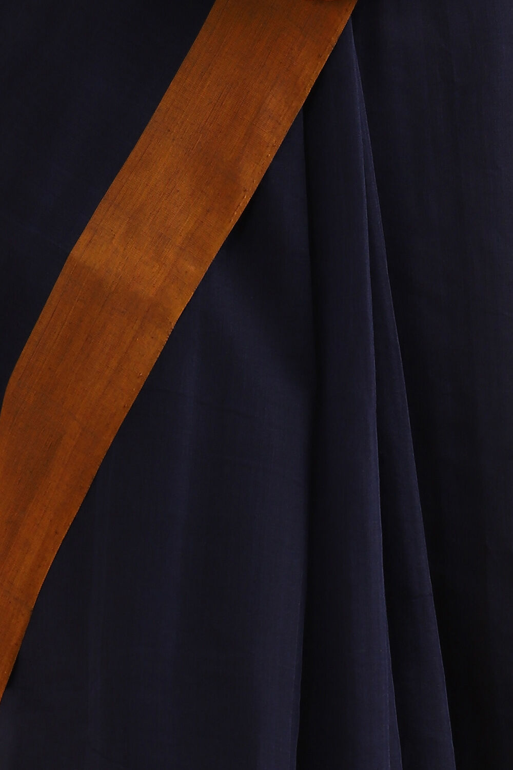 Dark Pure Blue Cotton South Saree image number null