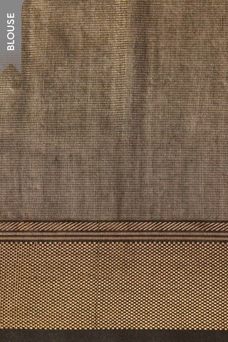 Gold Beige Woven Pure Tissue Cotton Maheshwari Saree thumbnail image number null