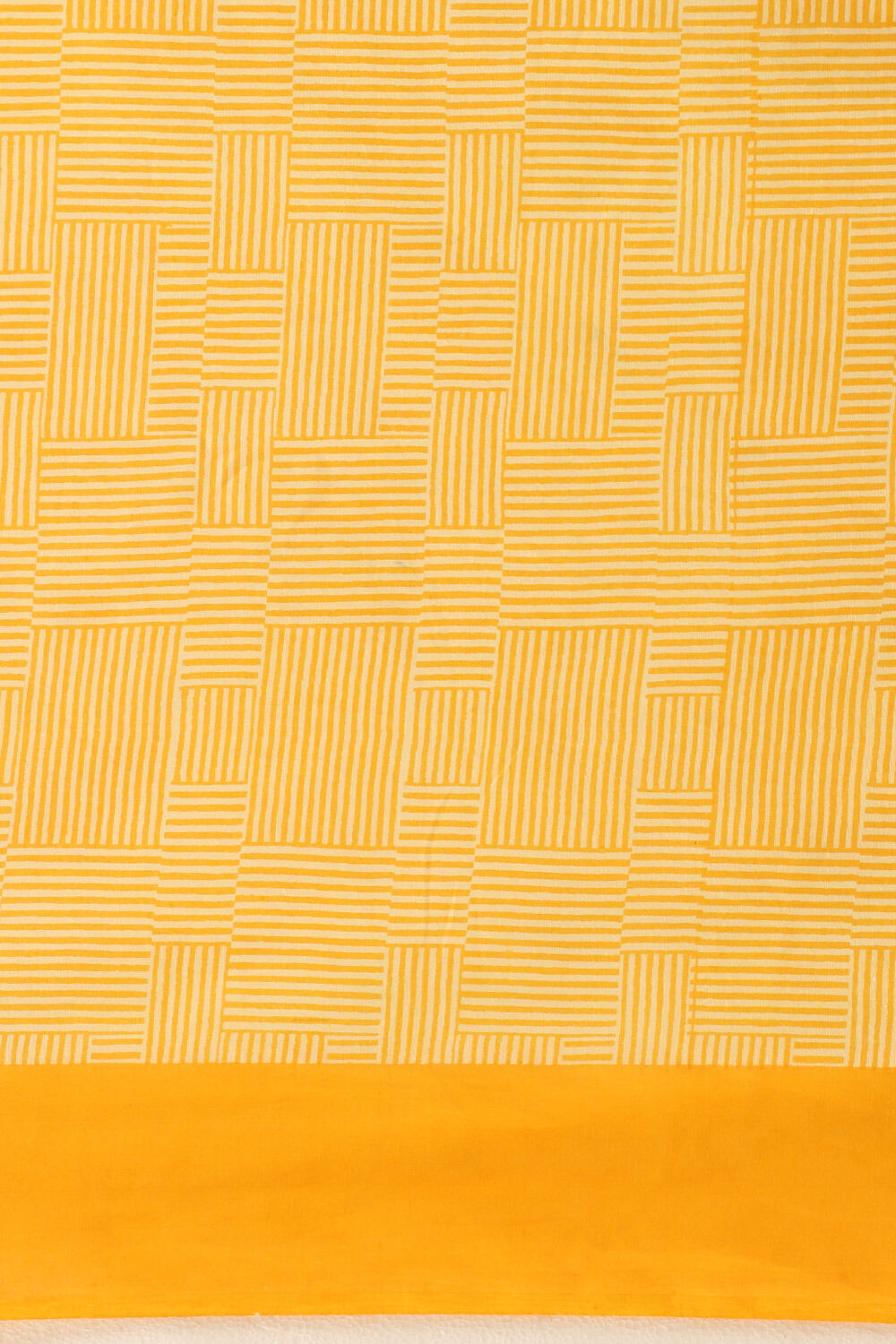 Yellow Pure Cotton Mulmul Printed Saree image number null