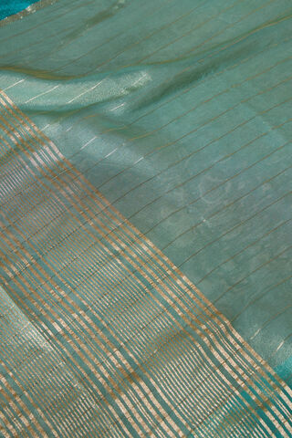 Light Green Tissue Viscose Woven Saree thumbnail image number null
