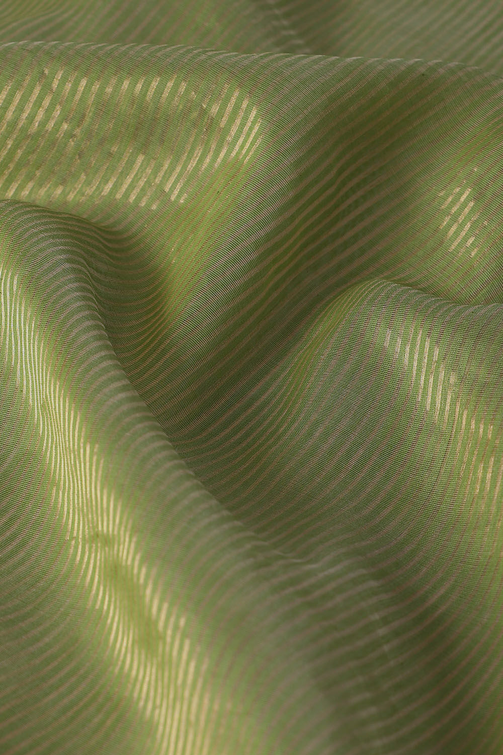 Light Green Pure Silk Cotton Embroidered Saree image number null