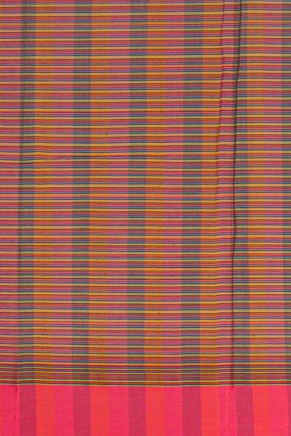 Multicolored Pure Cotton Naranyanpet Saree image number null
