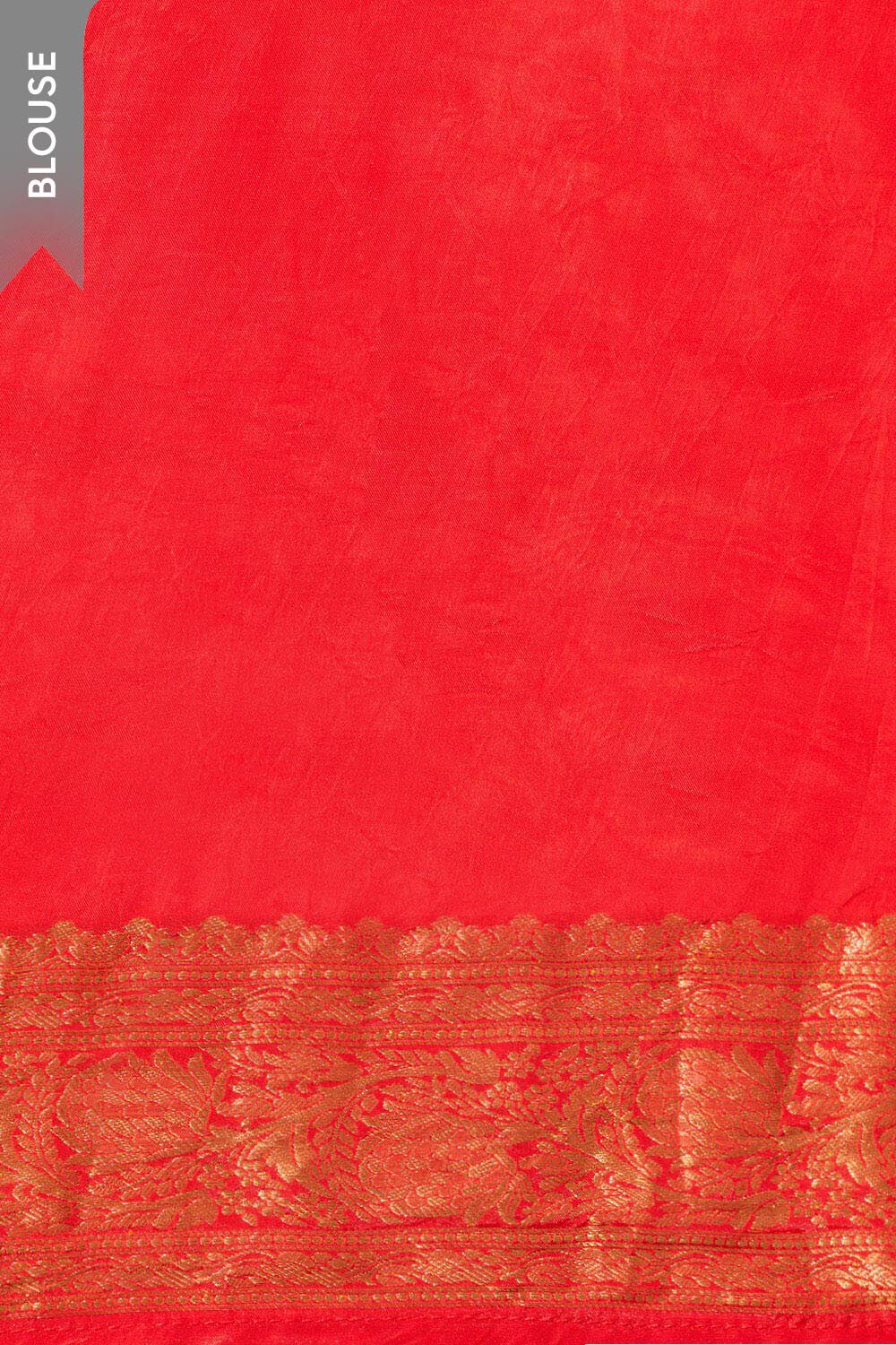 Red Woven Pure Viscose Saree image number null