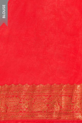 Red Woven Pure Viscose Saree thumbnail image number null