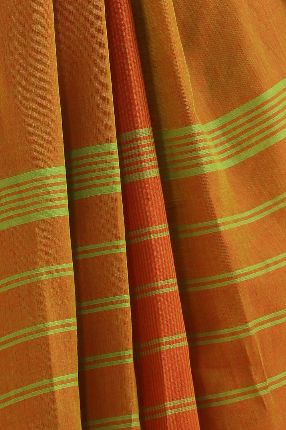 Brown Pure Cotton Bengal Saree image number null