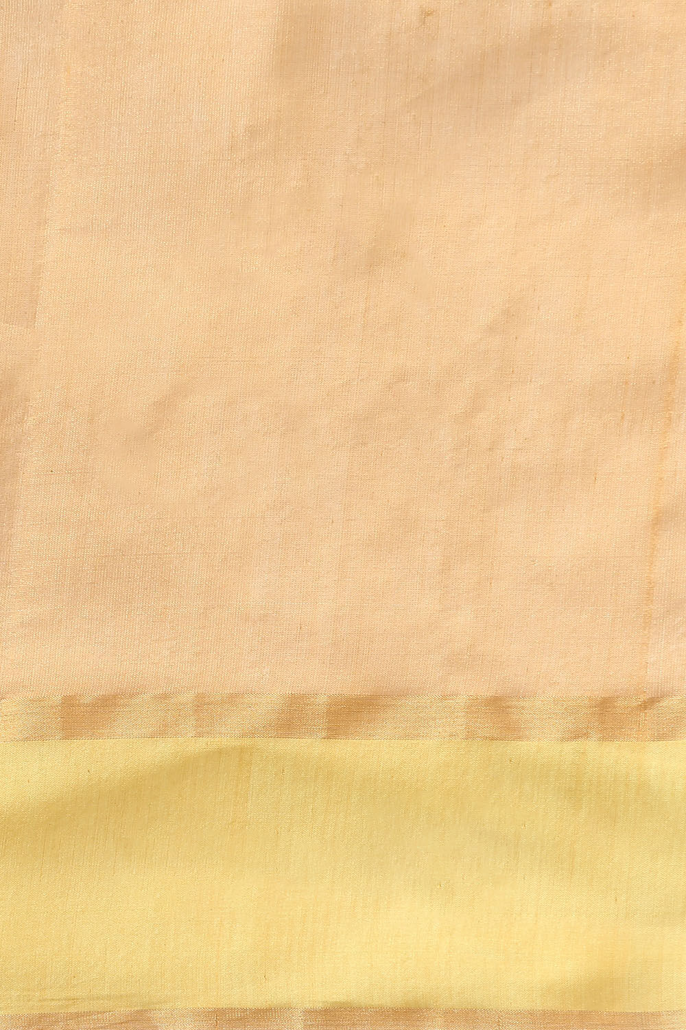Light Yellow Pure Cotton Tissue Chanderi Saree image number null