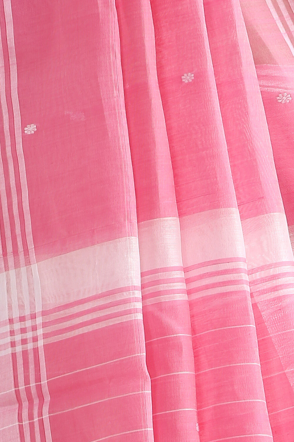 Light Pink Pure Silk Cotton Chanderi Saree image number null