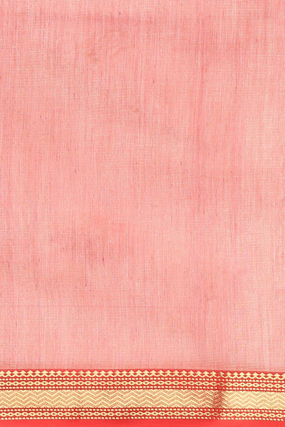 Light Pink Pure Cotton Tissue Maheshwari Saree image number null