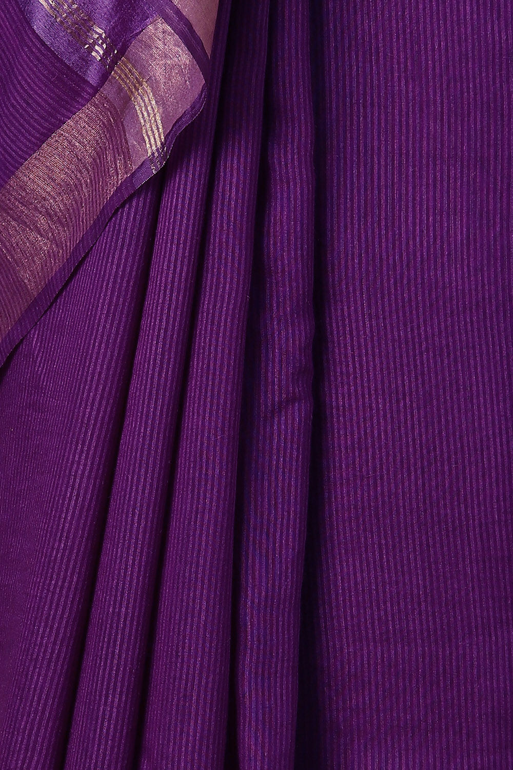Blue Pure Silk Tussar Bhagalpuri Saree image number null