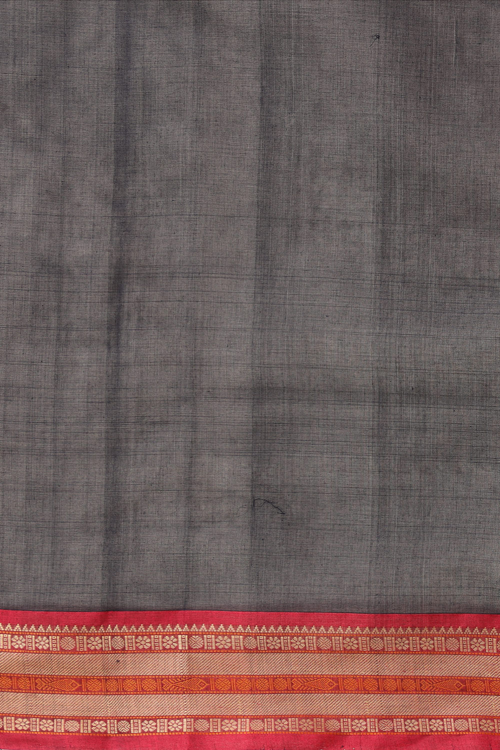 Navy Woven Pure Cotton Saree image number null