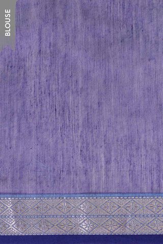 Light Blue Woven Pure Silk Cotton Maheshwari Saree thumbnail image number null
