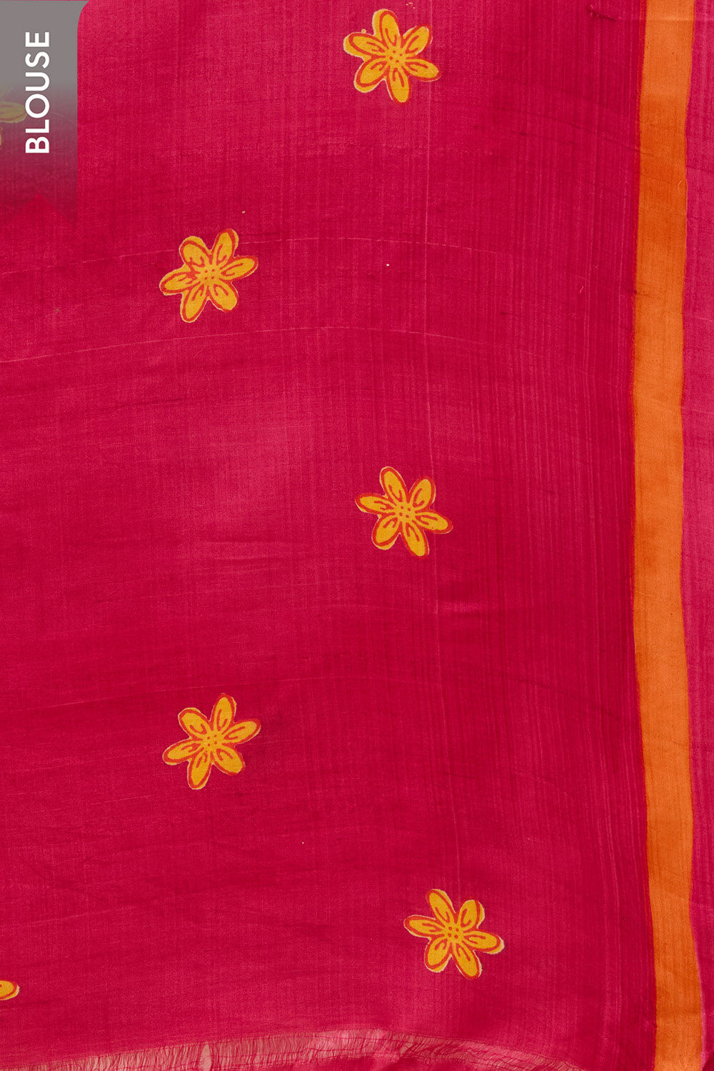 Light Green Pure Silk Block Printed Chattisgarh Saree image number null