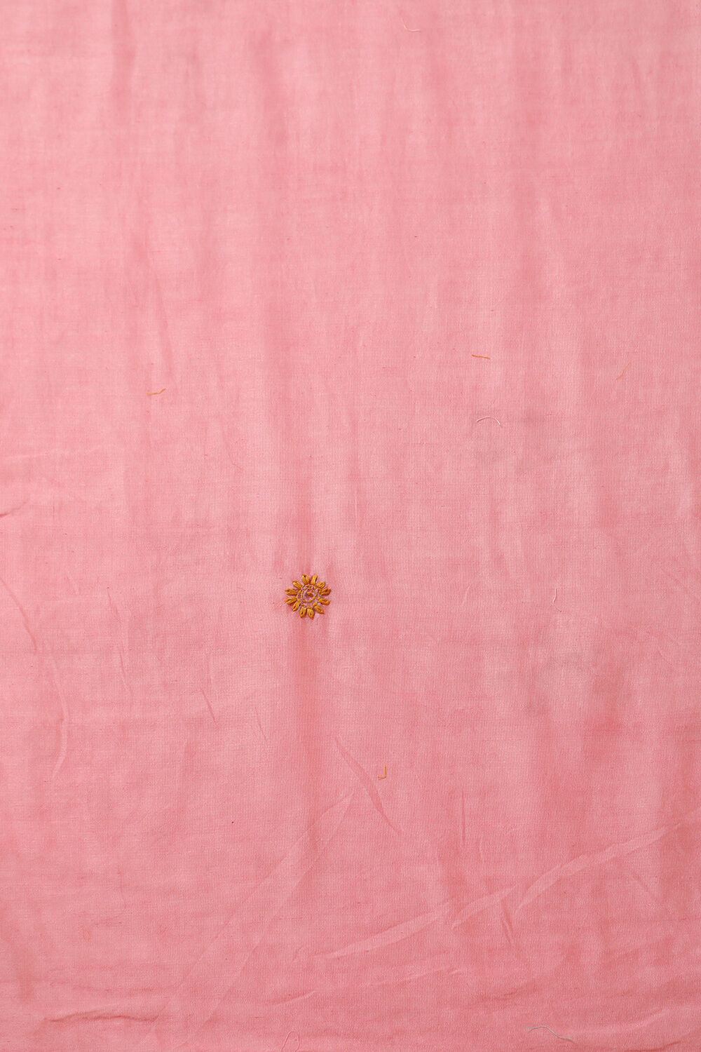 Pink Pure Silk Cotton Kantha Embroidered Bengal Saree image number null