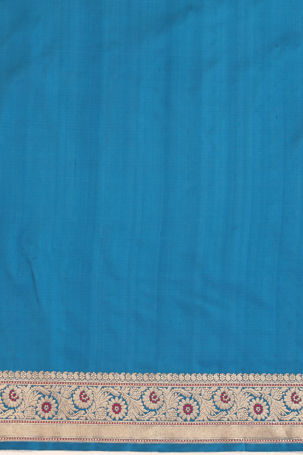 Blue Pure Silk Kadwa Banarasi Saree image number null