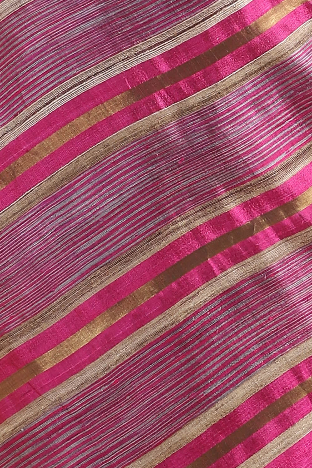 Pink Pure Tussar Silk Bhagalpuri Saree image number null