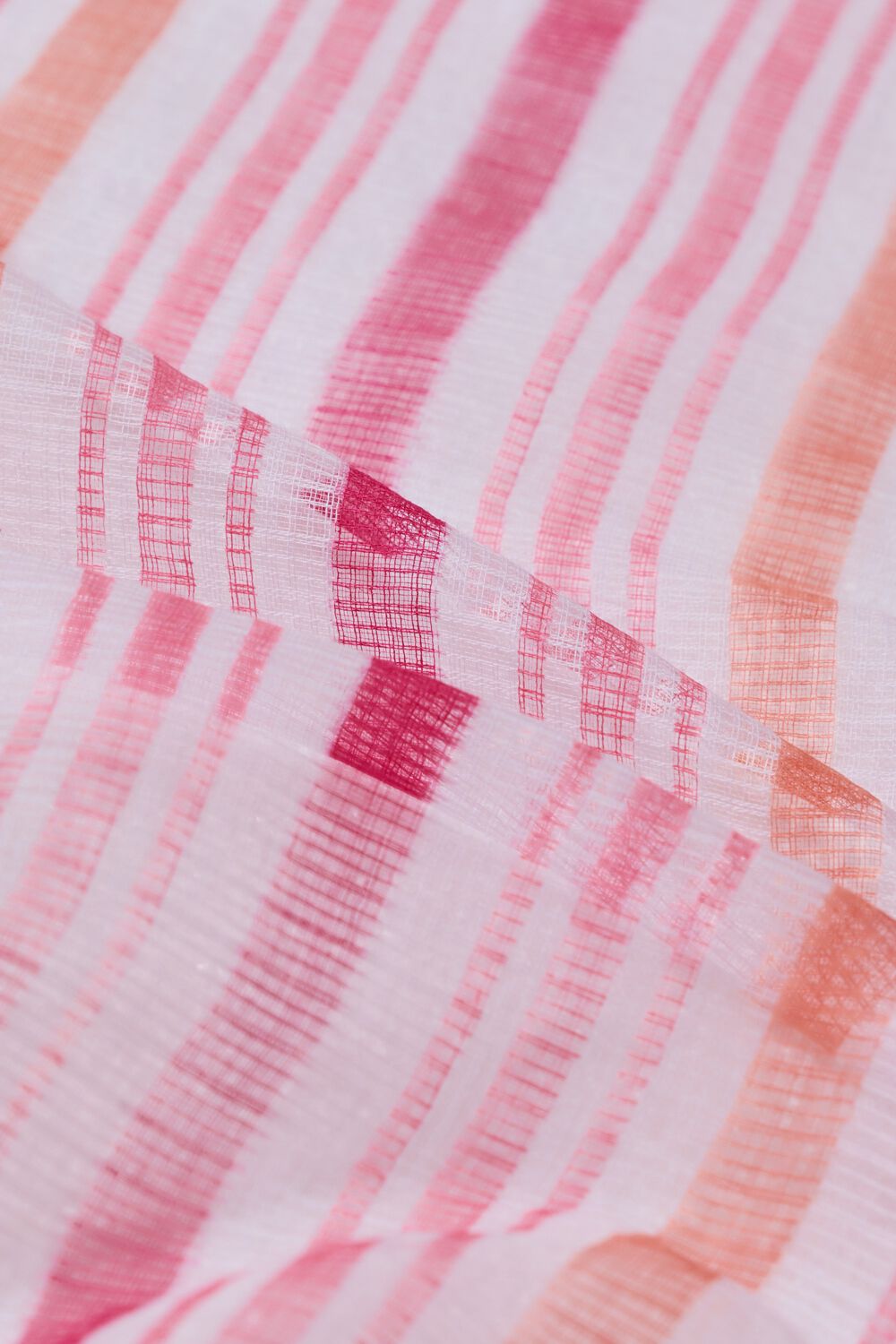 Pink Rajasthan Screen Printed Pure Cotton Kota Saree image number null