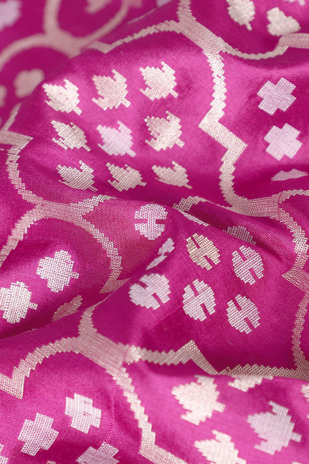 Purple Pure Silk Banarasi Saree image number null