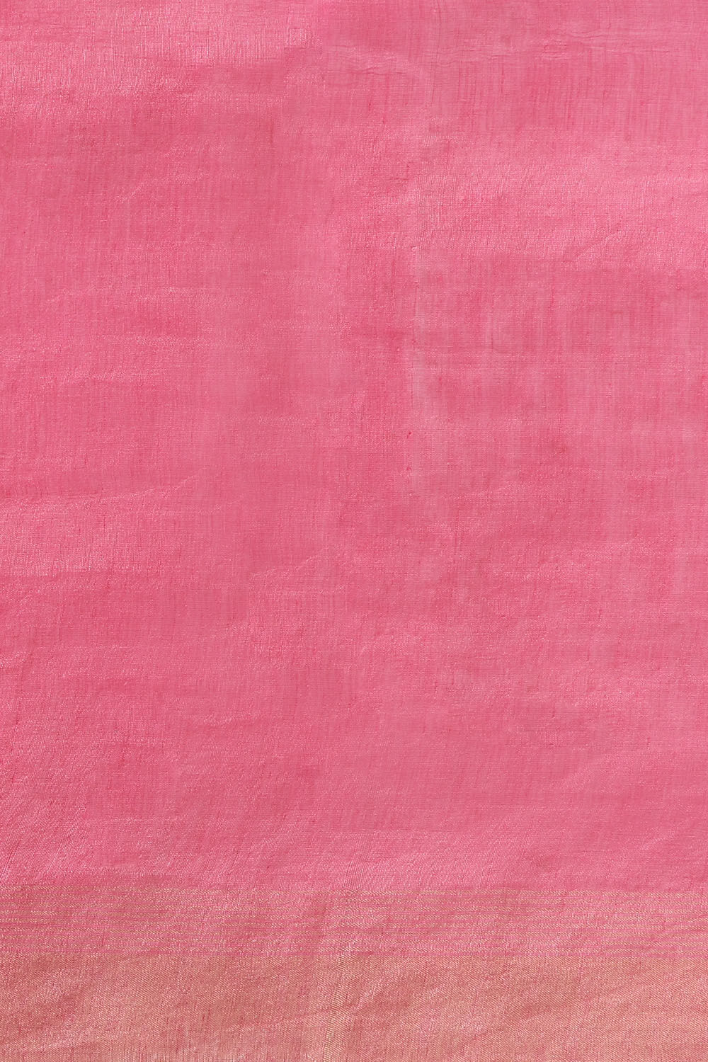 Light Pure Pink Linen Embroidered Saree image number null
