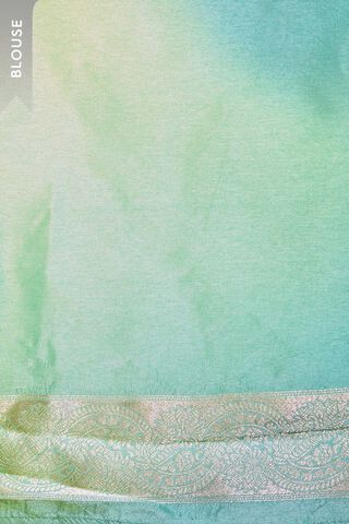 Light Blue Woven Viscose Saree thumbnail image number null