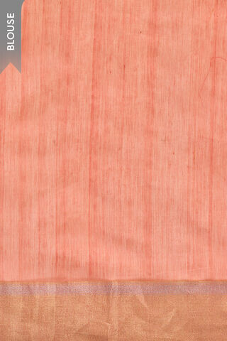 Pink Woven Pure Silk Cotton Chanderi Saree thumbnail image number null