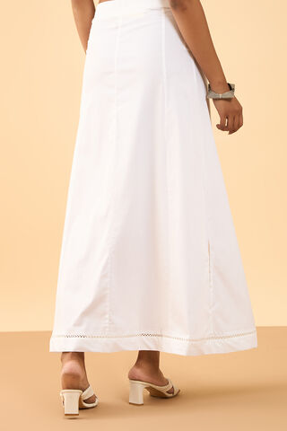 White Woven Cotton Lycra Inskirt thumbnail image number null